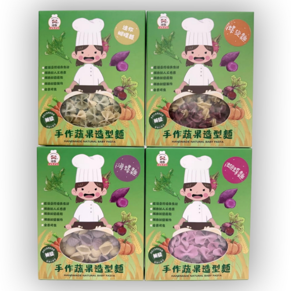 雙色寶寶造型麵90G新包裝/寶寶副食品